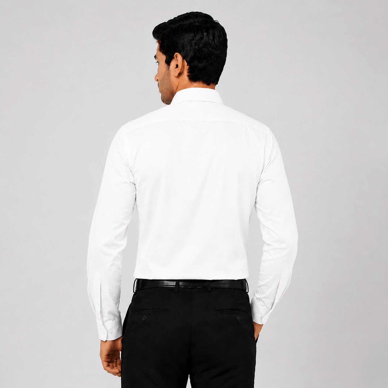 White Premium Formal Shirt For Men