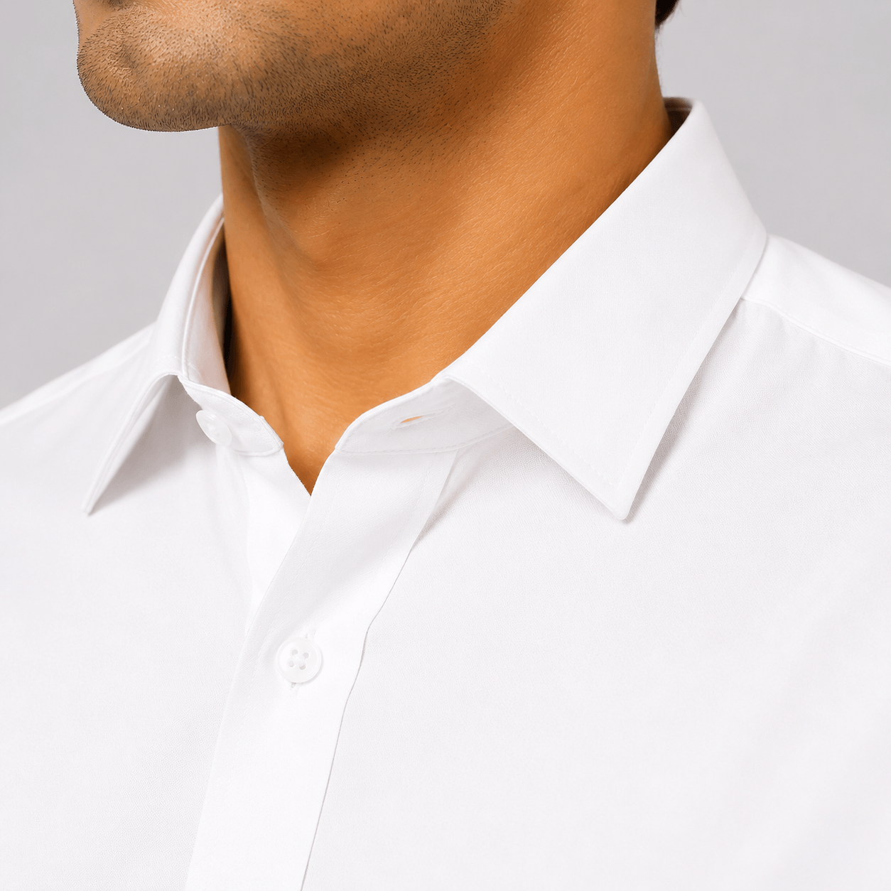 White Premium Formal Shirt For Men