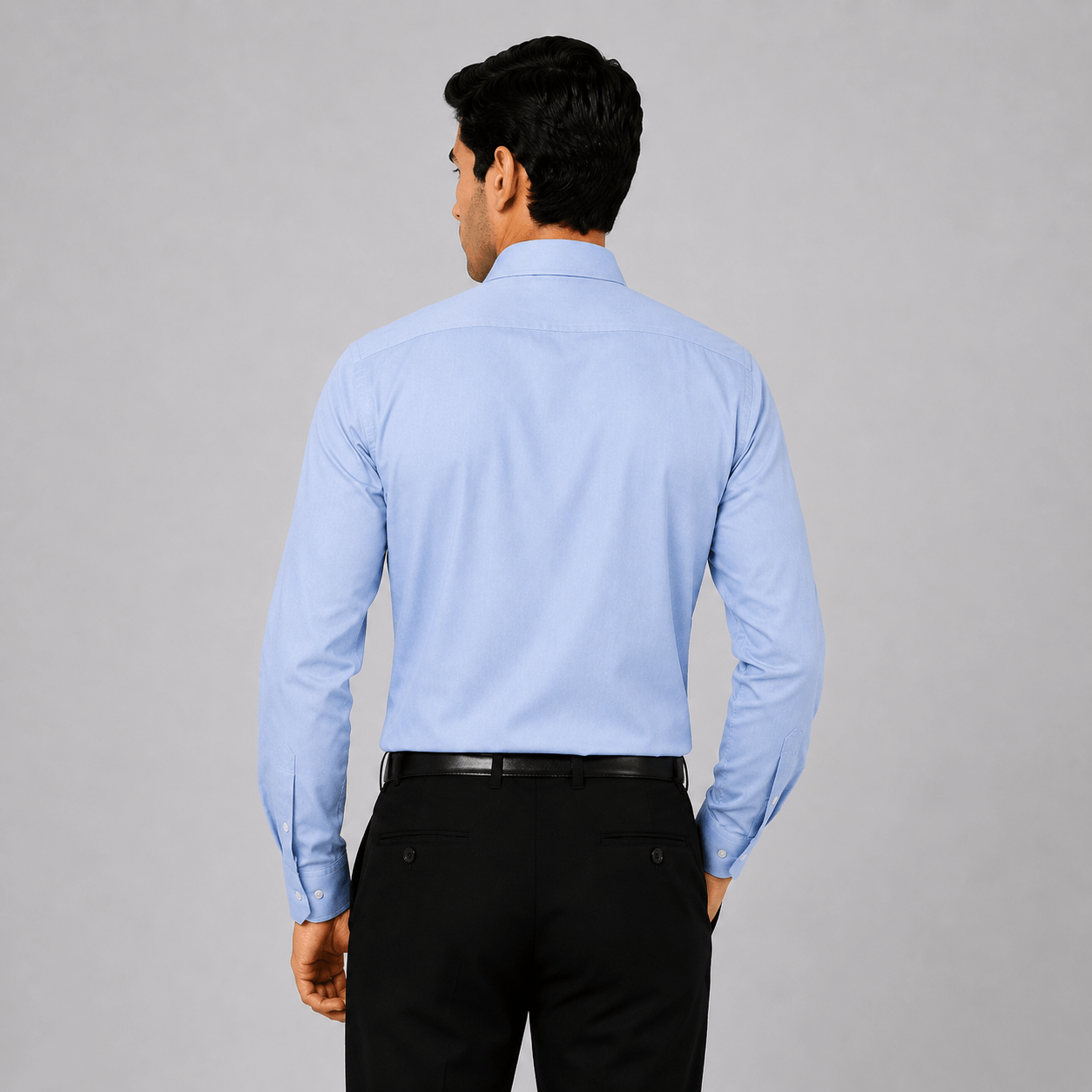 Light Blue Oxford Premium Formal Shirt For Men