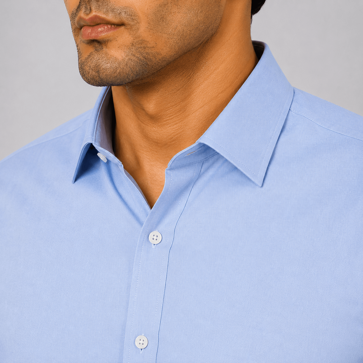 Light Blue Oxford Premium Formal Shirt For Men