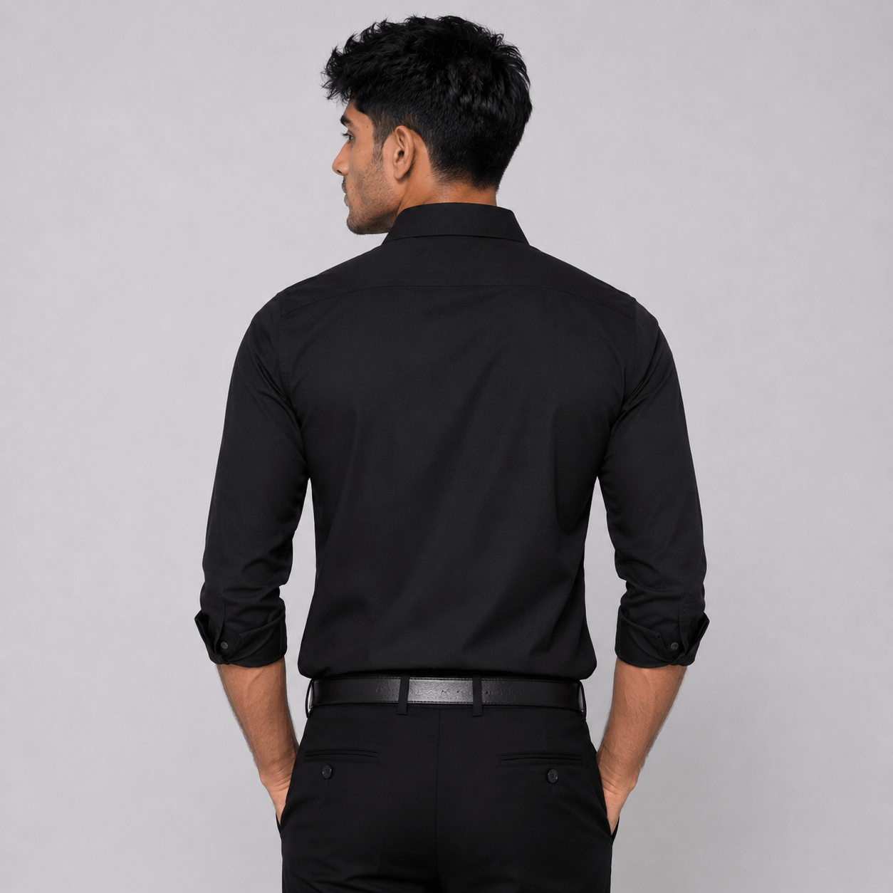 Black Formal Shirt For Men