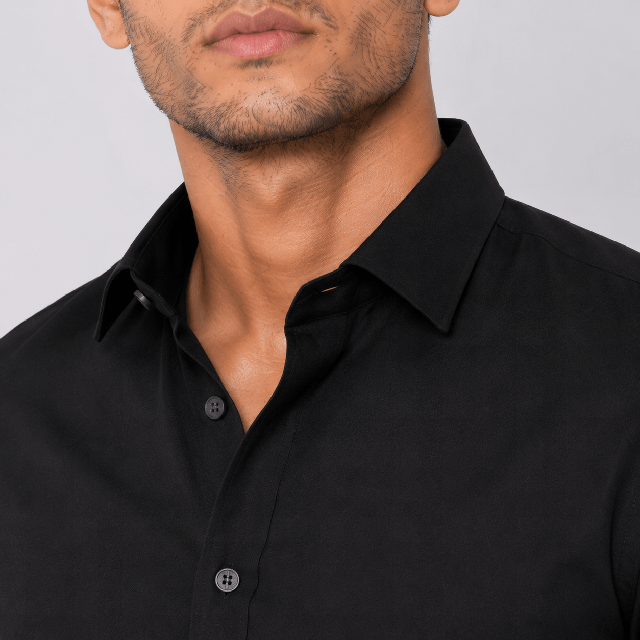 Black Formal Shirt For Men